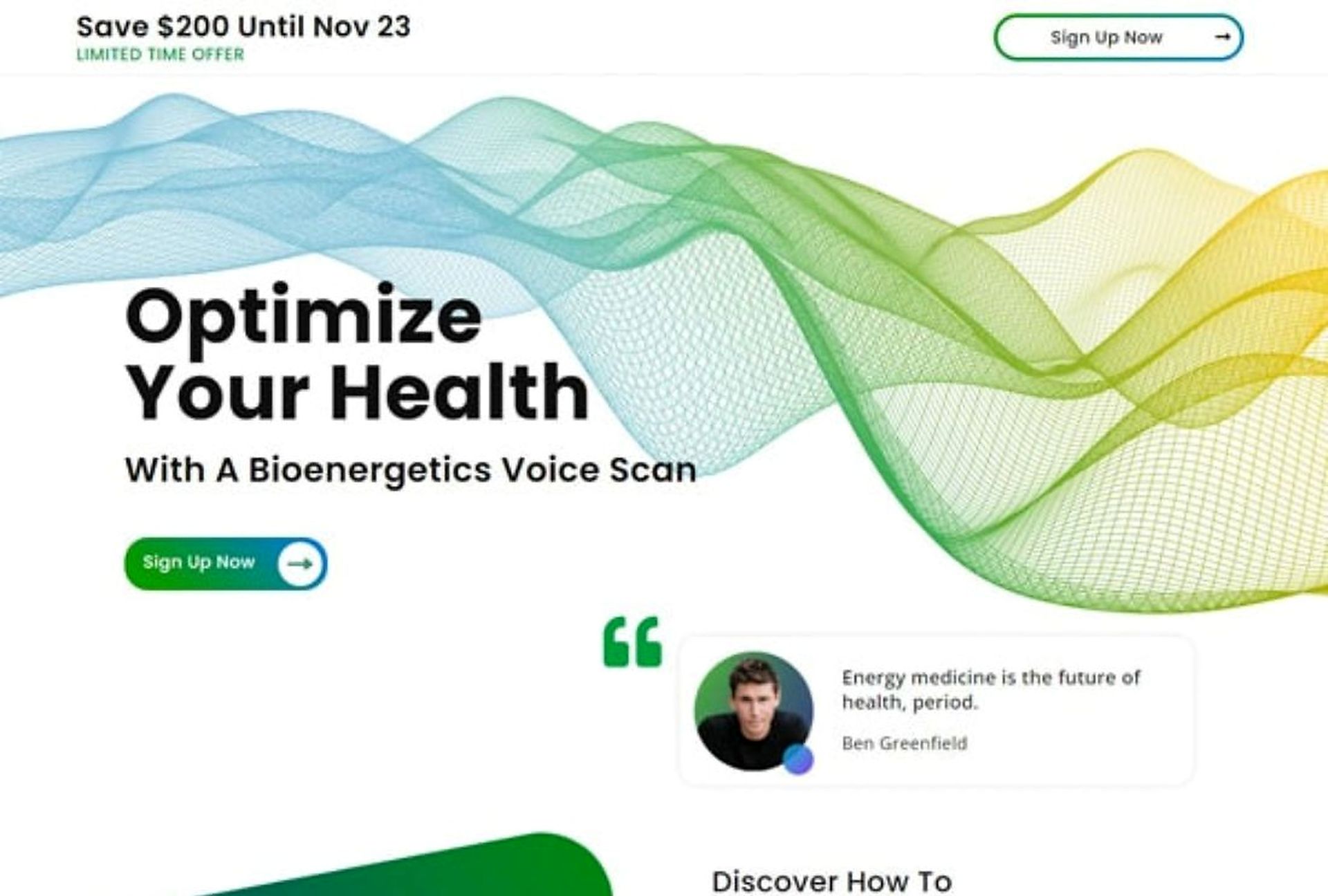 Voice Scan Hero Mockup