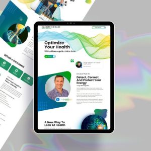 Voice Scan Sales Page Mockup